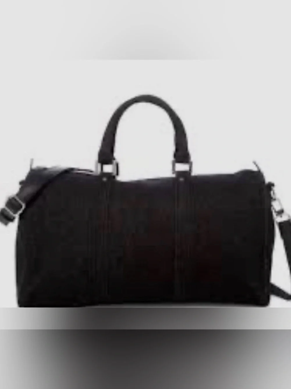 Urban Expressions Miles Denim Duffle Bag - Picture 1 of 6